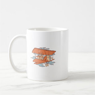 Squirrel Lover Funny squirrel pilot graphic for me Coffee Mug