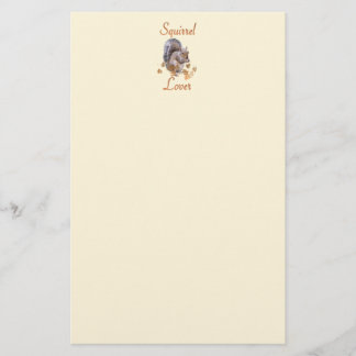 Squirrel Lover Stationery