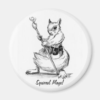 Squirrel Mage! Magnet