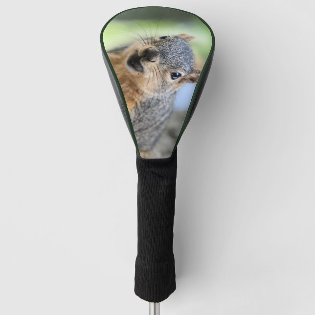 Squirrel magnet golf head cover (Front)