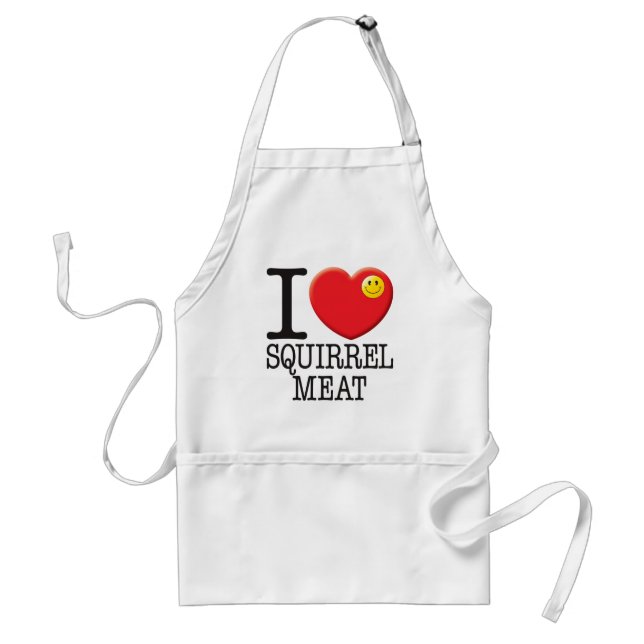 Squirrel Meat Standard Apron (Front)