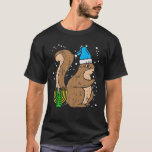 Squirrel Menorah Jewish Hanukkah Chanukah Animal L T-Shirt<br><div class="desc">Squirrel Menorah Jewish Hanukkah Chanukah Animal Lover Gift</div>