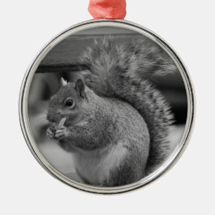 Squirrel Metal Tree Decoration