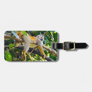 Squirrel monkey in Manuel Antonio NP - Costa Rica Luggage Tag