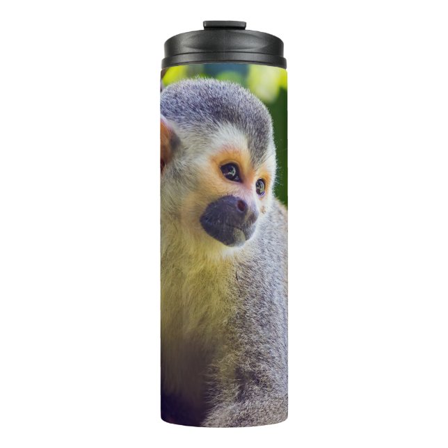 Squirrel monkey in Manuel Antonio NP - Costa Rica Thermal Tumbler (Front)