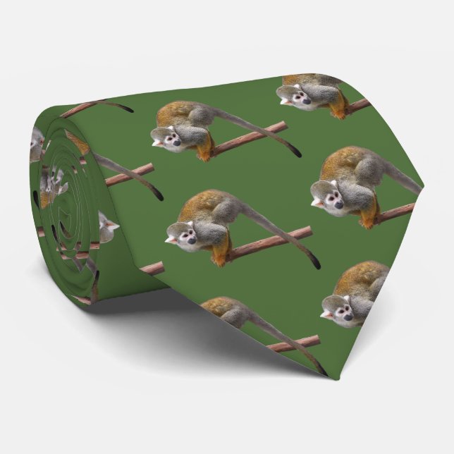 Squirrel monkey tie (Rolled)