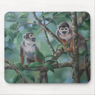 Squirrel Monkeys Mousemat