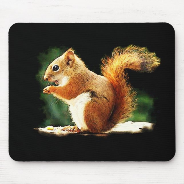Squirrel Mouse Mat (Front)