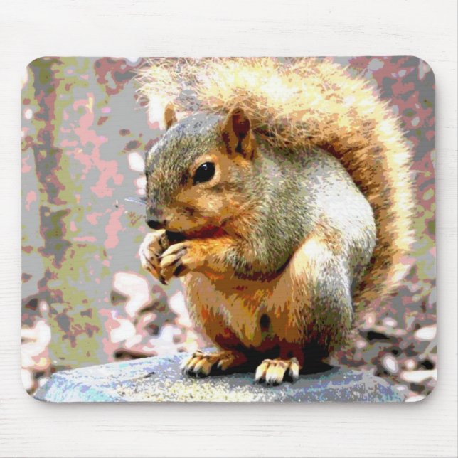 Squirrel Mouse Mat (Front)