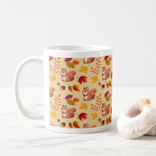 Squirrel mug (With Donut)