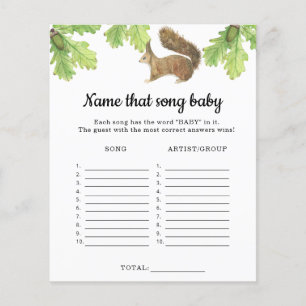 Squirrel - Name that Baby Song