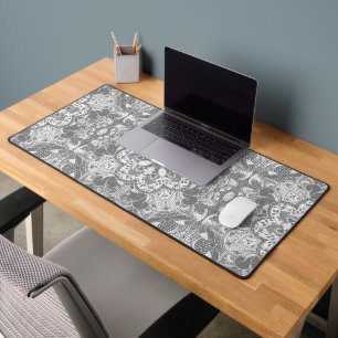 Squirrel Nature Mandala Desk Mat