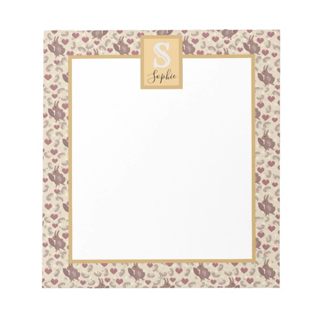 Squirrel Notepad (Front)