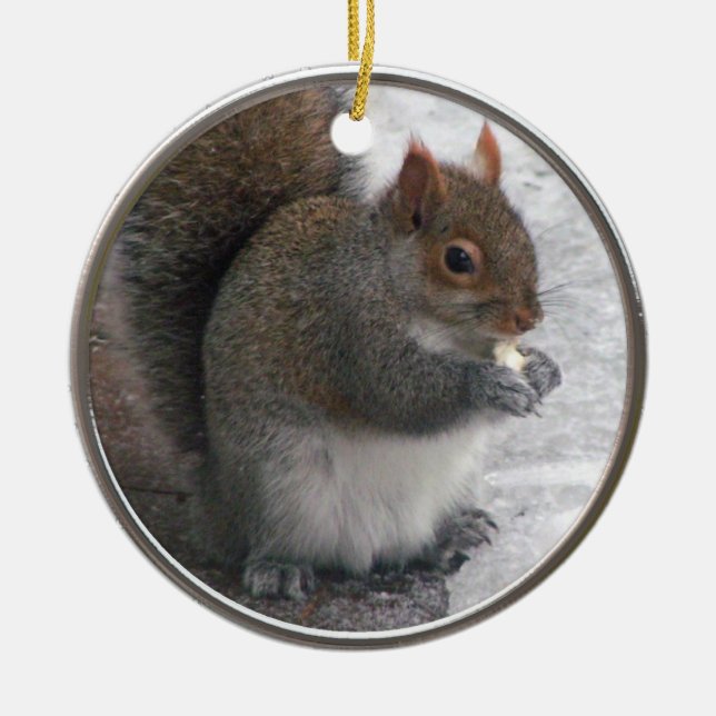 Squirrel Ornament (Front)