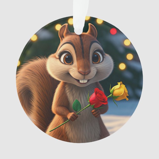 Squirrel Ornament (Front)