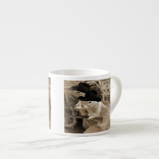 Squirrel Outlaws In The Old West Espresso Cup