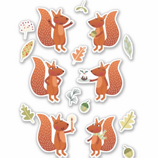 Squirrel Party Cute  (Front)