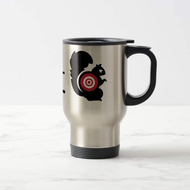 Squirrel Patrol Travel Mug (Right)