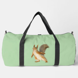 Squirrel Personalised Duffle Bag
