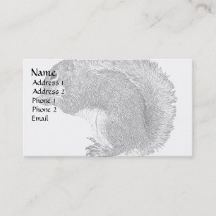 Squirrel Plain Business Card