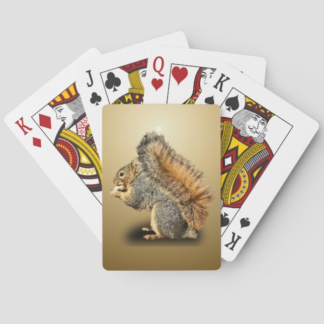 SQUIRREL PLAYING CARDS (Back)