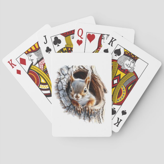 Squirrel Playing Cards (Back)