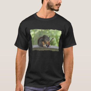 Squirrel Playing Electric Guitar T-Shirt