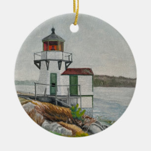 Squirrel Point Light Ceramic Tree Decoration
