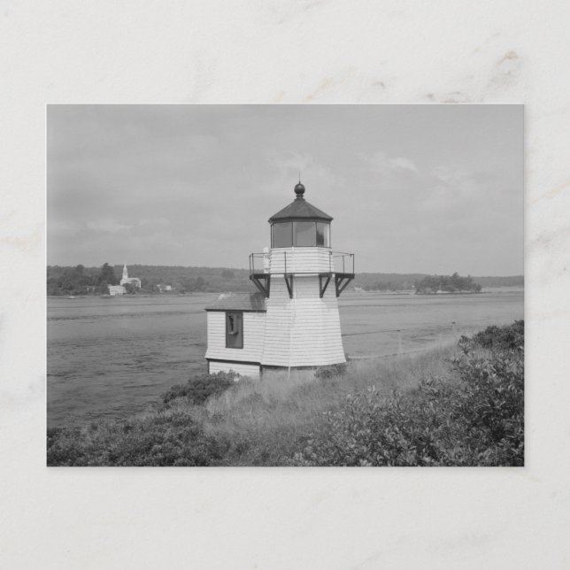 Squirrel Point Light Station Postcard (Front)
