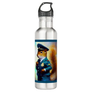 Squirrel Policeman 710 Ml Water Bottle
