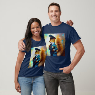 Squirrel Policeman T-Shirt
