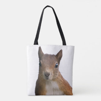 Squirrel Portrait All Over Print Bag