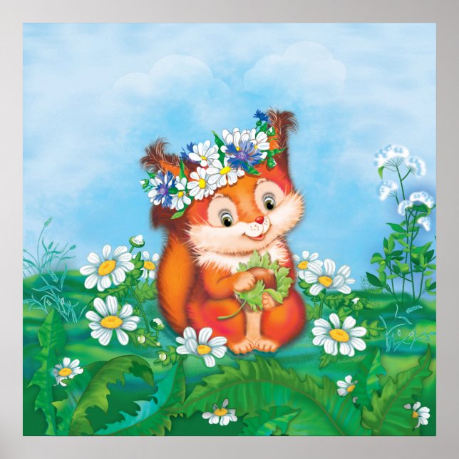 Squirrel Poster (Front)