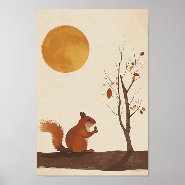 Squirrel Poster (Front)