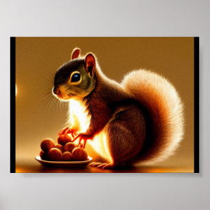 Squirrel Poster