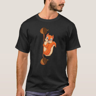 Squirrel Power Forest Animal Love Best Friend Squ T-Shirt