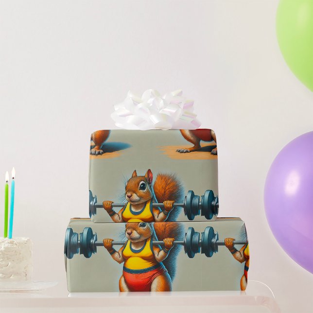 Squirrel Power Wrapping Paper (Creator Uploaded)
