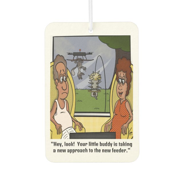 Squirrel Proof Air Freshener (Front)
