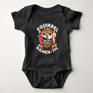 Squirrel Ramen-tic Baby Bodysuit
