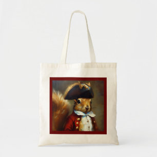 Squirrel Redcoat Tote Bag