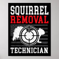 Squirrel Removal Technician Squirrel Hunting Anima