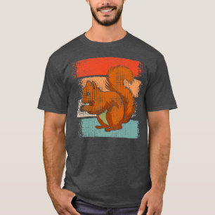 Squirrel Retro T-Shirt