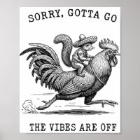 Squirrel Riding Chicken Meme Sorry Gotta Go Vibes