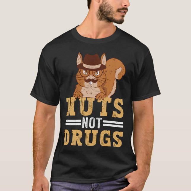 Squirrel Rodent Nuts Chipmunk T-Shirt (Front)