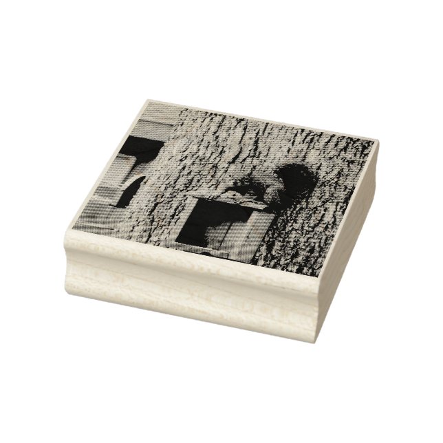 Squirrel Rubber Stamp (Stamp)