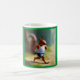 Squirrel Running Coffee Mug