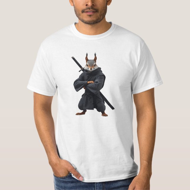 Squirrel Samurai T-Shirt (Front)