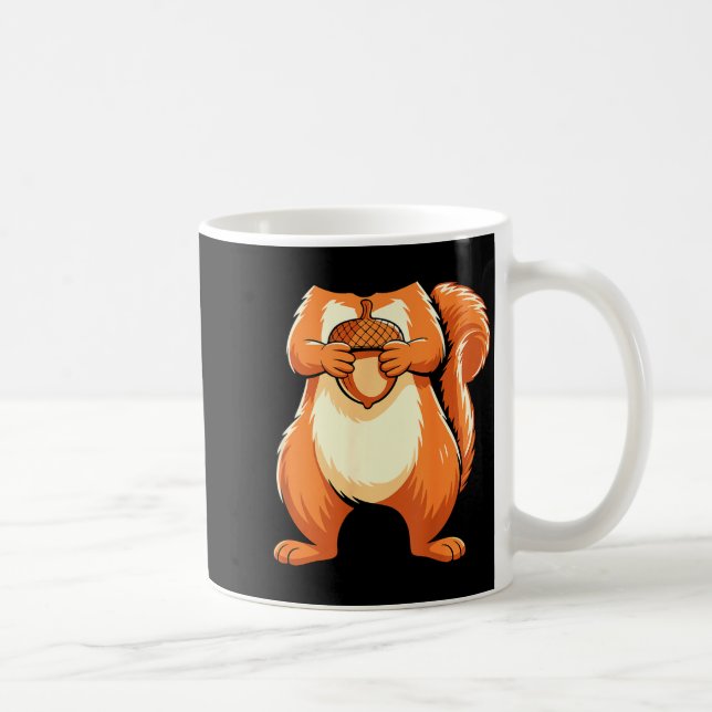 Squirrel Shirt Adult Men Women Kids Body Squirrel  Coffee Mug (Right)