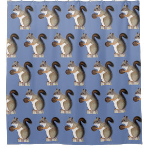 Squirrel Shower Curtain