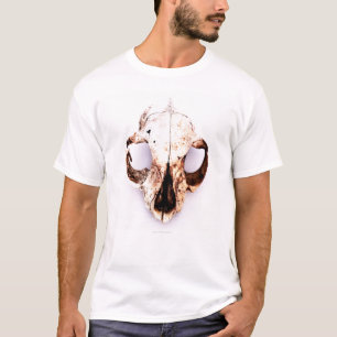 SQUIRREL SKULL t-shirt wht